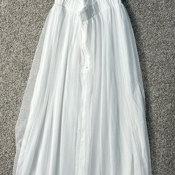 NWOT women’s V neck split cocktail maxi dress SZ XL - Picture 5 of 7